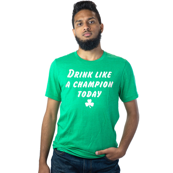 Drink like a shop champion today shirt