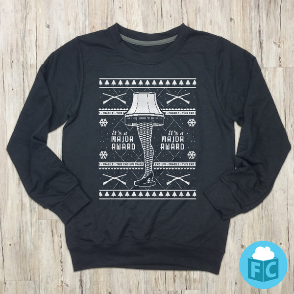 Leg lamp clearance sweater