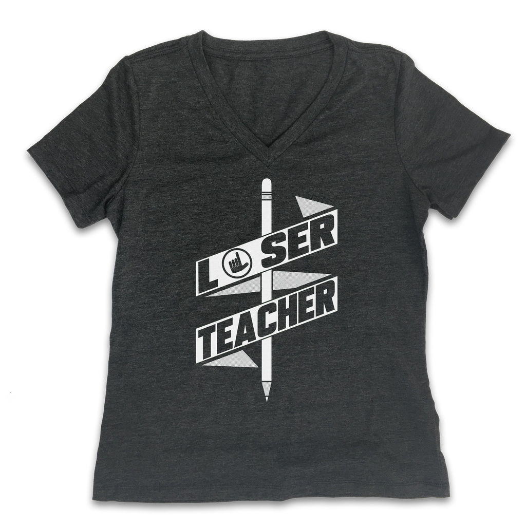 Loser Teacher - Women's V-Necks