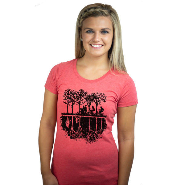 Stranger Things Silhouette Chase TV Show Apparel Fluffy Crate