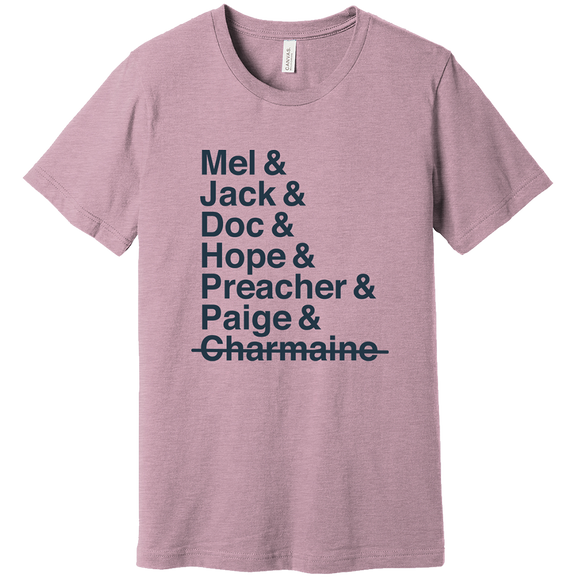 Mel & Jack & Hope & Doc T-shirt
