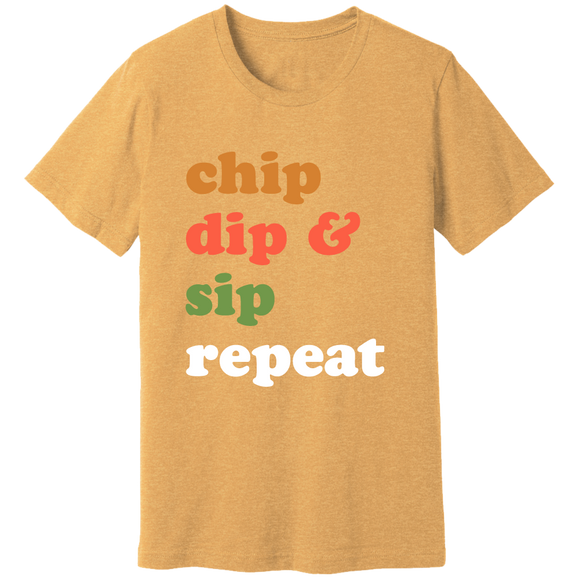 Chip Dip Repeat Tee