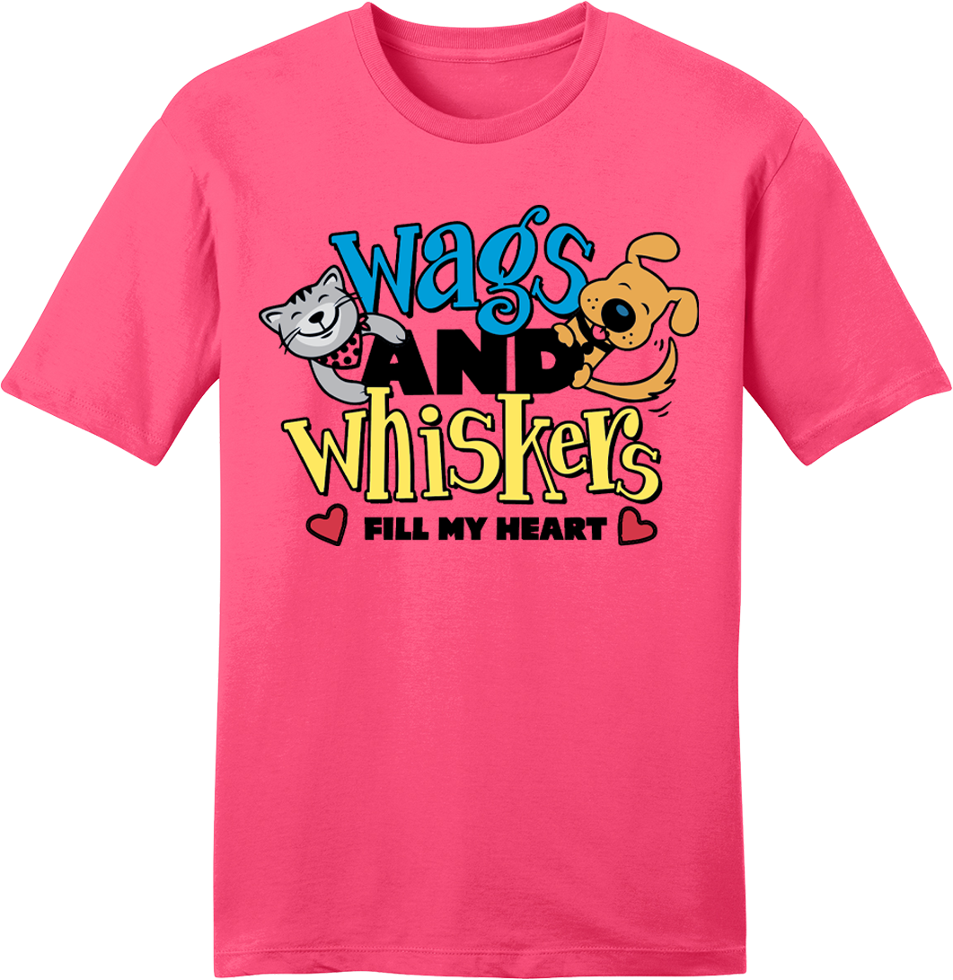 Wags & Whiskers Fill My Heart tee