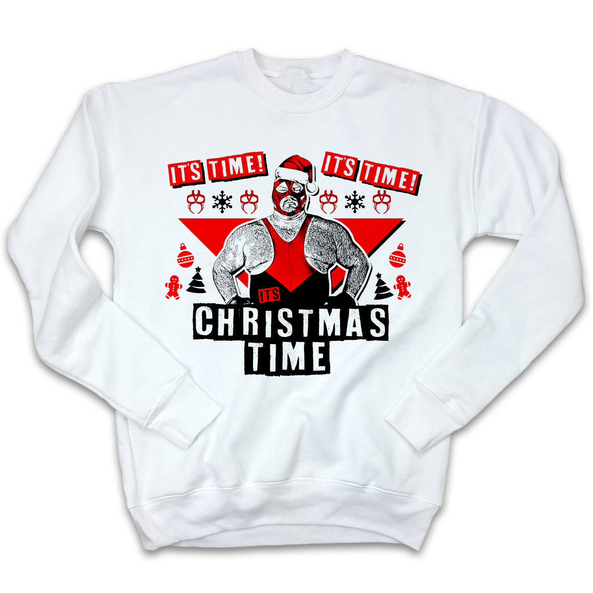 It's Time, It's Time Ugly Christmas Sweatshirt