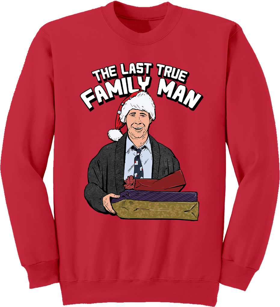 The Last True Family Man Christmas Sweatshirt