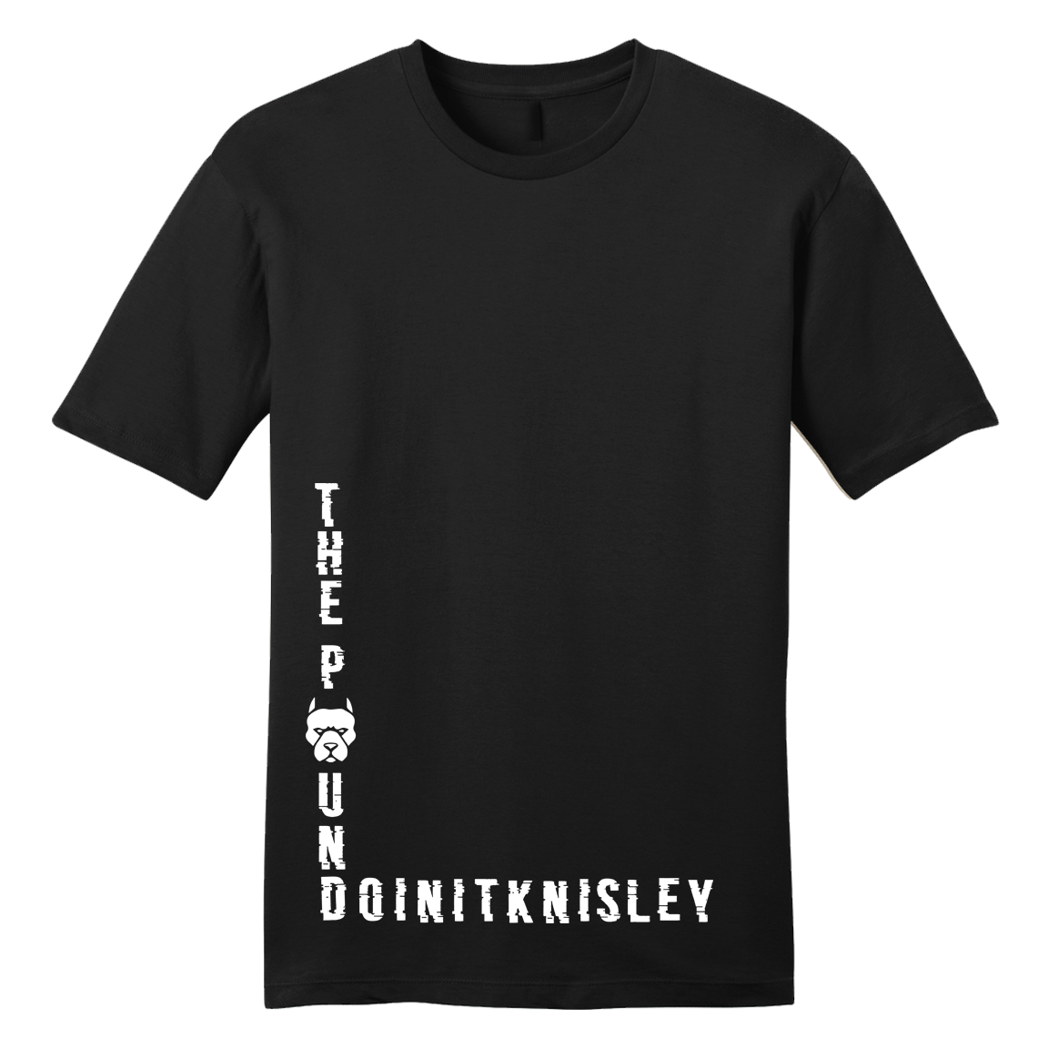 DoinItKnisley - The Pound Bottom Text tee