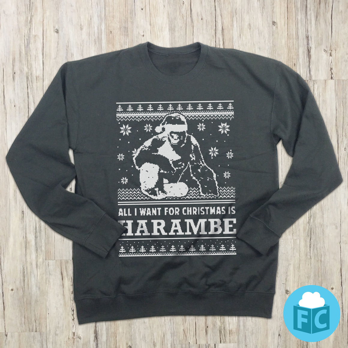 Harambe Christmas Sweatshirt
