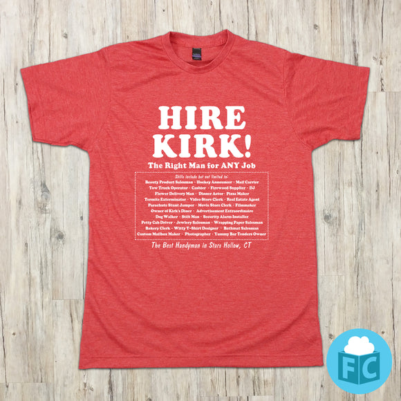 Hire Kirk!
