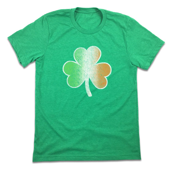 Irish Flag Shamrock T-shirt
