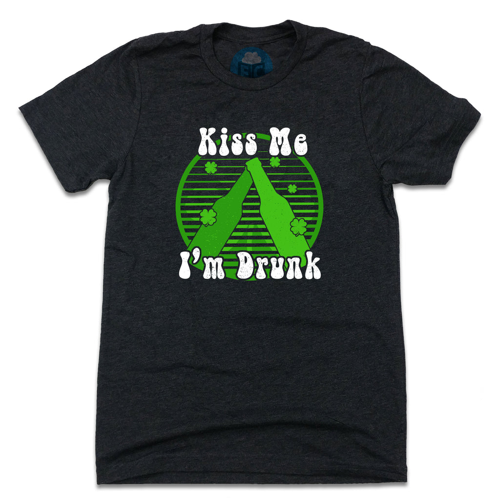 Kiss Me I'm Drunk St. Paddy's Day Drinking Tee