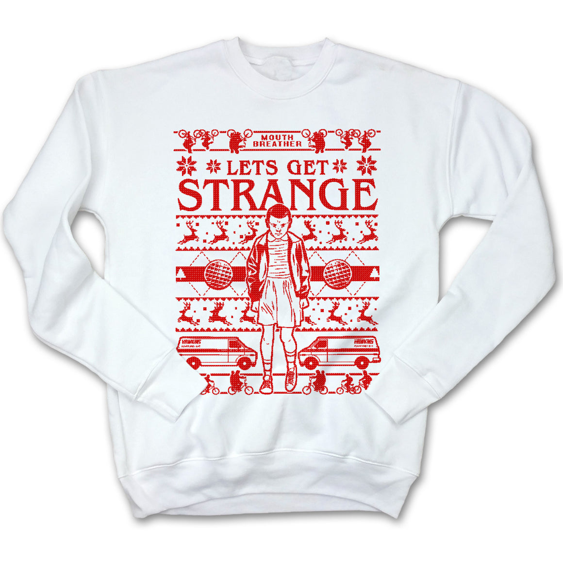 Let's Get Strange Ugly Christmas Sweatshirt
