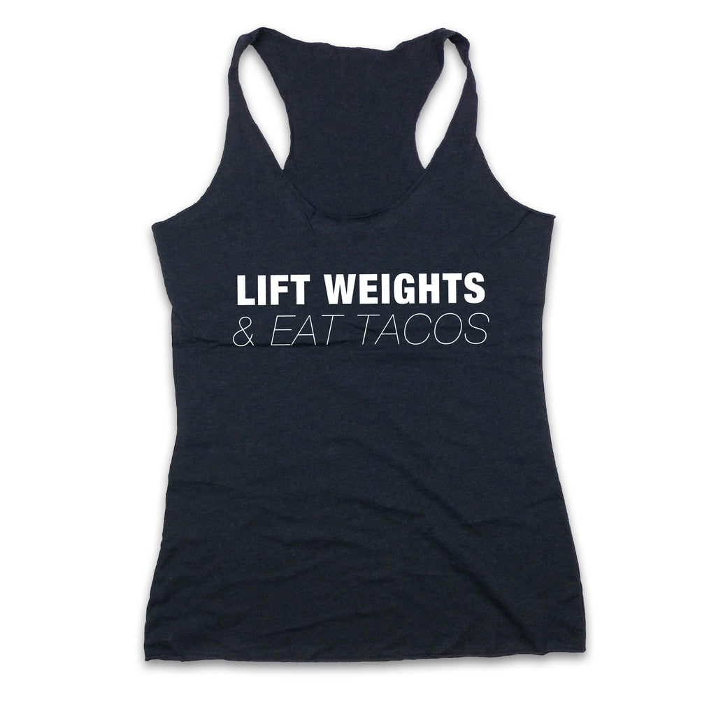 Lift Weights Eat Tacos Women's Tank Top