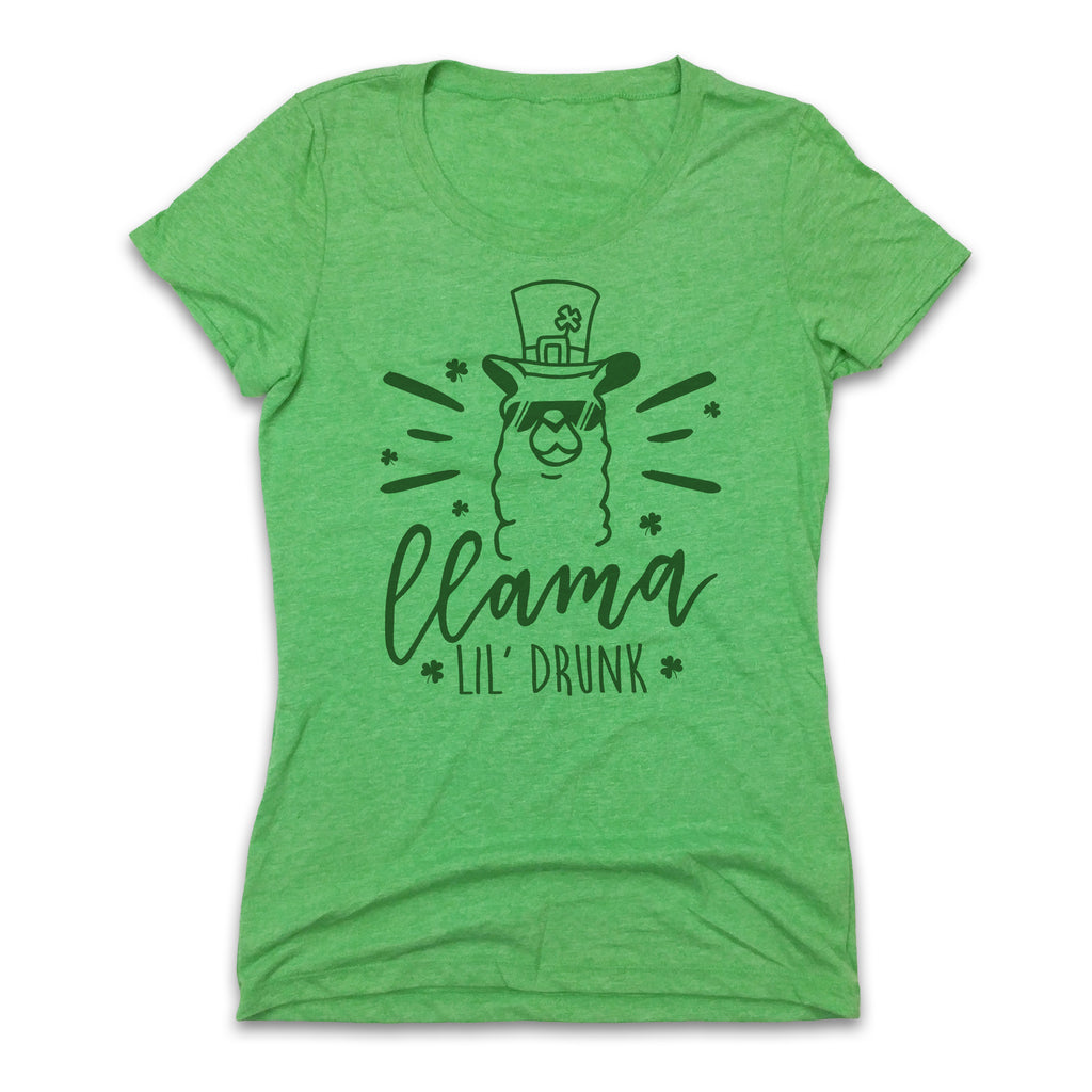 Llama Lil' Drunk - Women's Scoop Neck