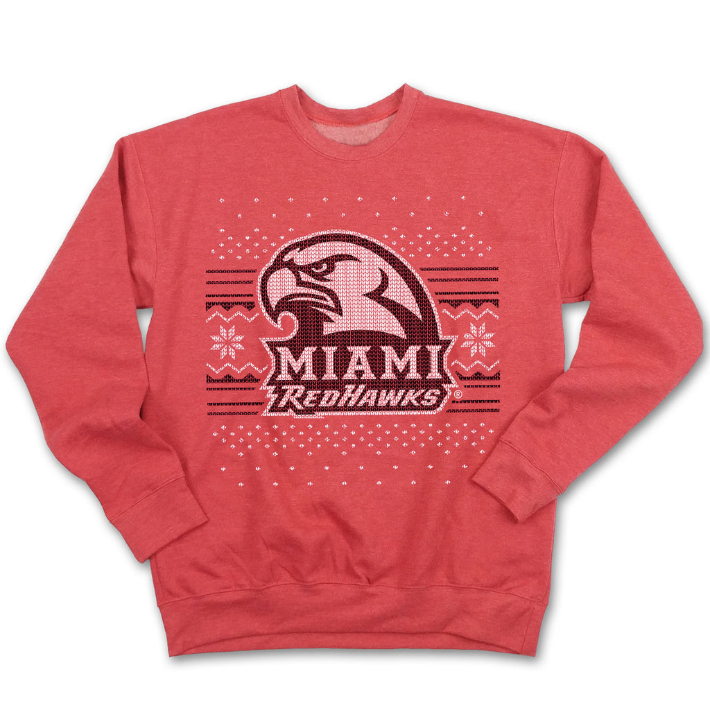 Miami University Ugly Christmas Sweatshirt