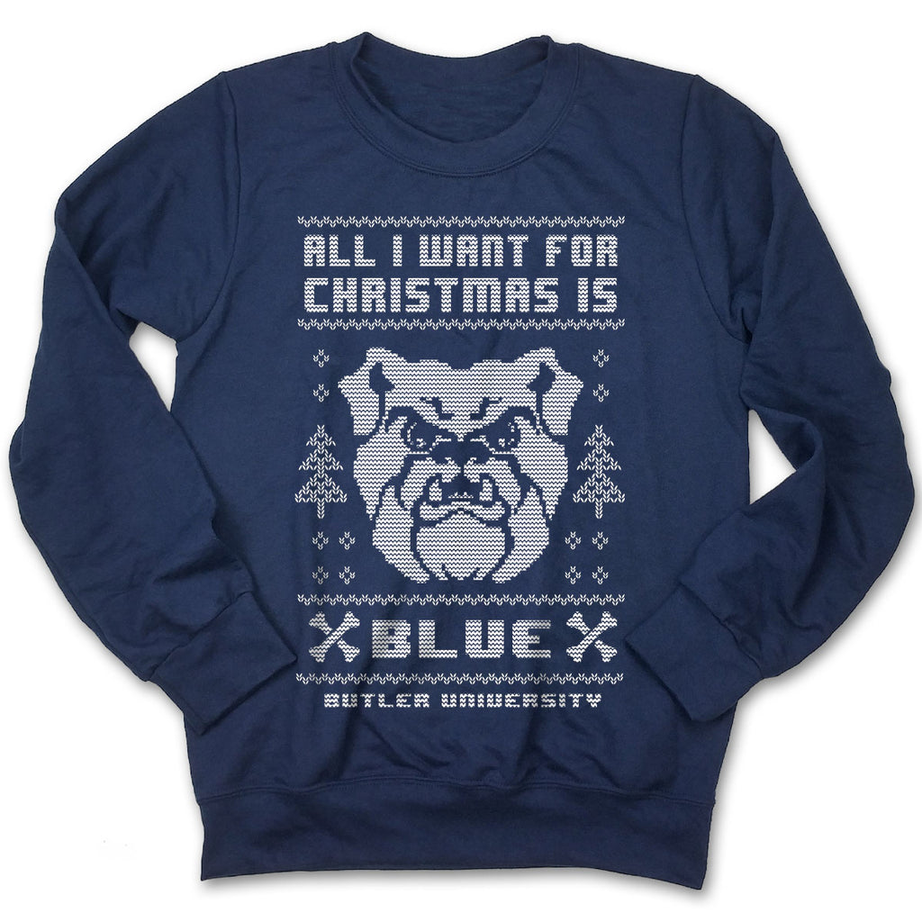 Butler Bulldogs Christmas Sweatshirt