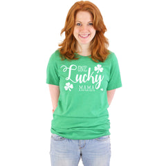 One Lucky MAMA by Clementines Designs - Cream – Shipping Dept.