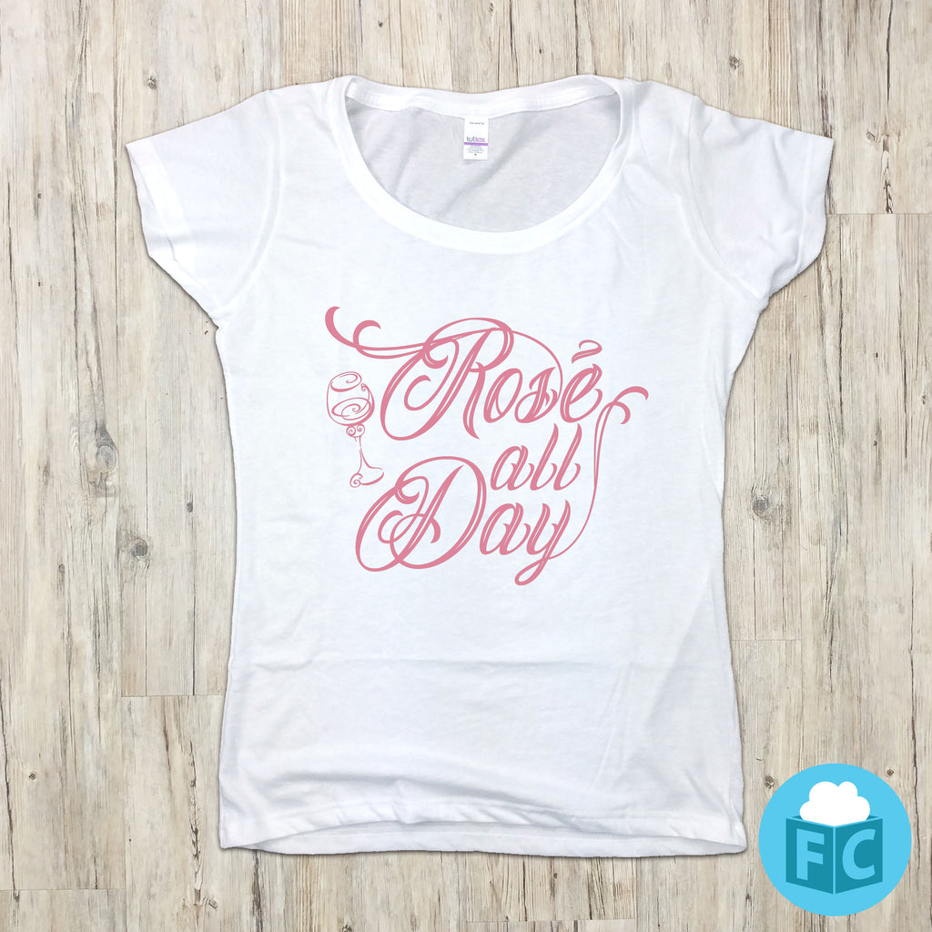 Rose' All Day - Women's Scoop Neck