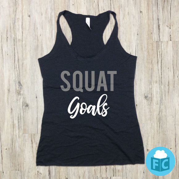 Squat Goals - Women's Tank Tops