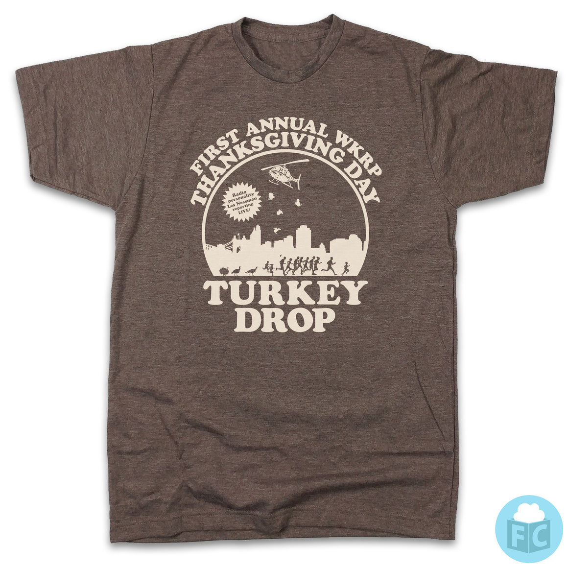 The ORIGINAL WKRP Turkey Drop T-shirt