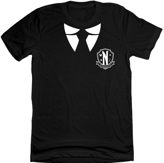 Nevermore Uniform Shirt Black T-shirt Fluffy Crate