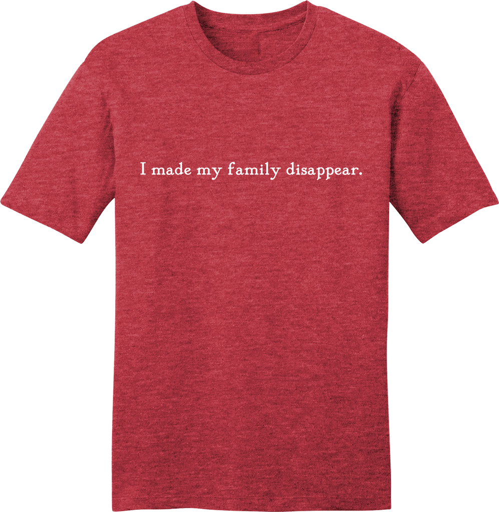 Family Disappear Quote