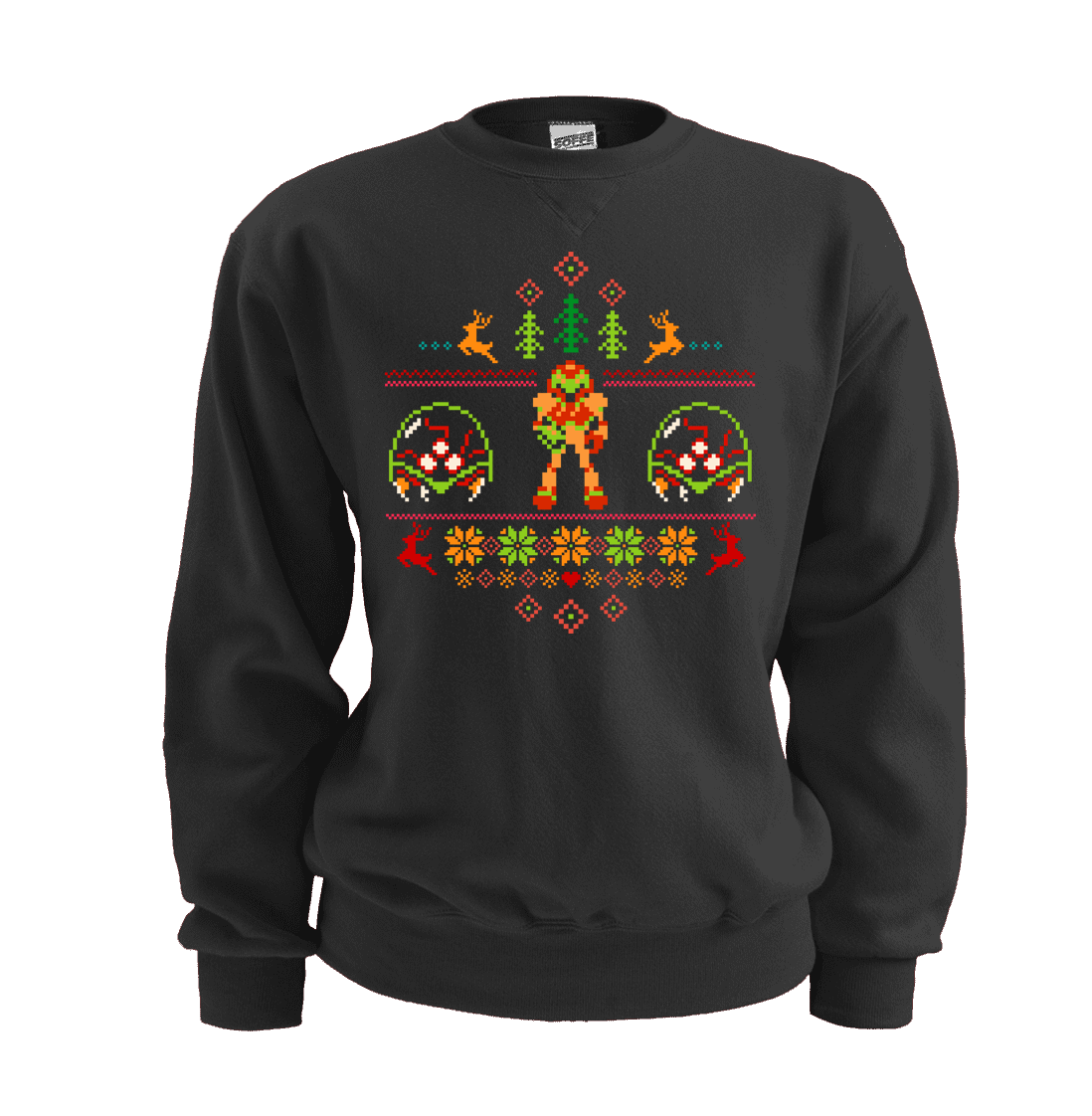 Metroid Ugly Christmas Sweatshirt