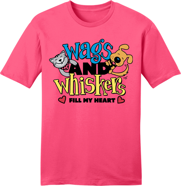 Wags & Whiskers Fill My Heart tee