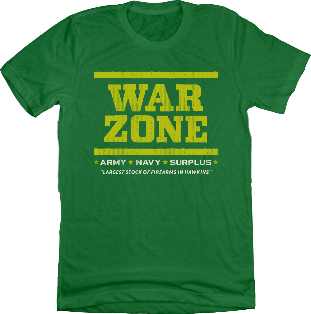 War zone sales t shirt